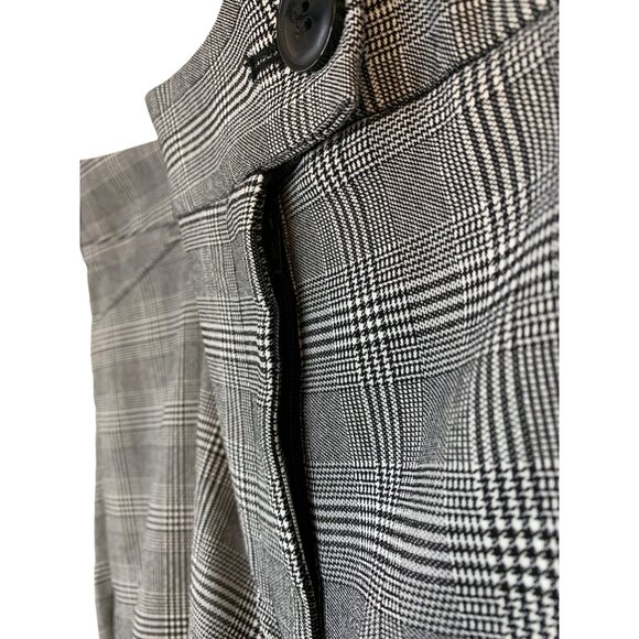 Lane Bryant 4-Season Straight Mid-Rise Plaid Pants Size 20 Plus 9092 NWT - Picture 9 of 12